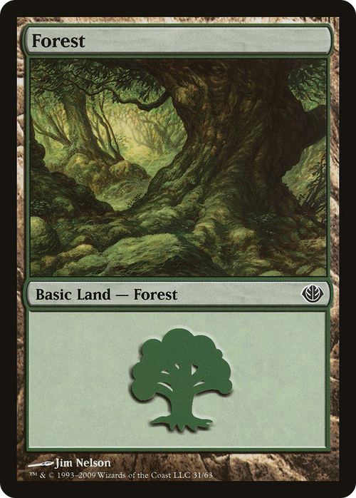 Forest (31) (DDD-031) - Duel Decks: Garruk vs. Liliana