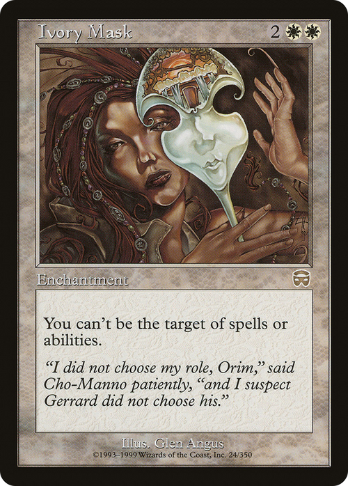 Ivory Mask (MMQ-024) - Mercadian Masques