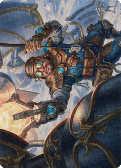 Powerstone Engineer // Powerstone Engineer (ABRO-002) - The Brothers' War Art Series (Borderless)