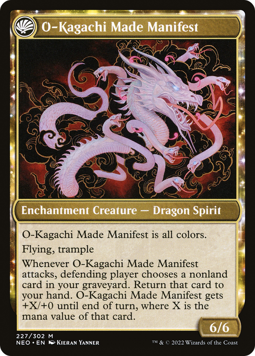 The Kami War (NEO-227) - Kamigawa: Neon Dynasty: (fandfc, enchantment) Foil