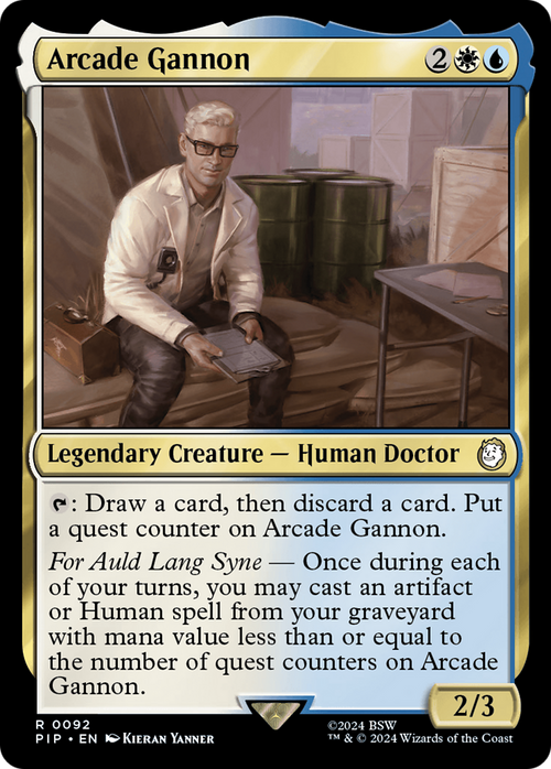 Arcade Gannon (PIP-092) - Fallout Foil