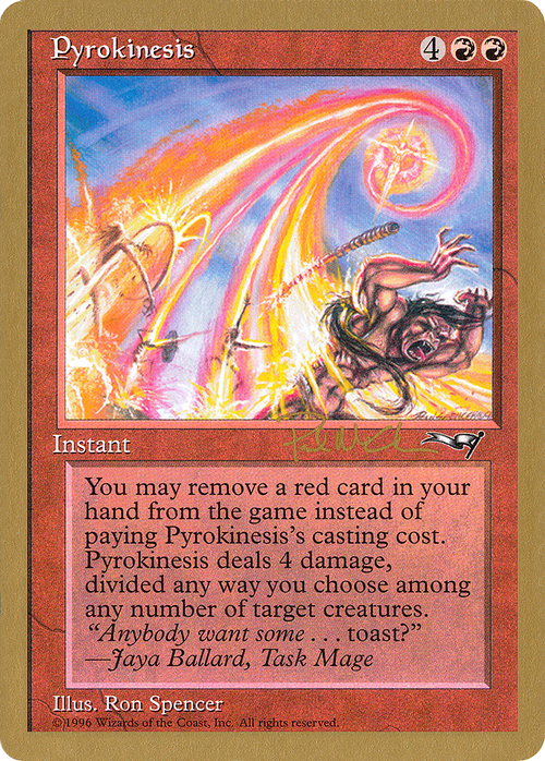 Pyrokinesis - 1997 Paul McCabe (ALL) (WCD-) - World Championship Decks 1997