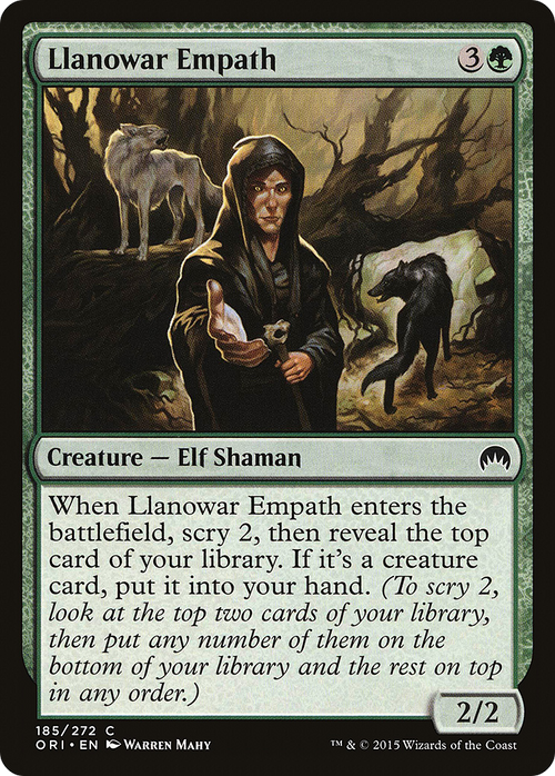 Llanowar Empath (ORI-185) - Magic Origins