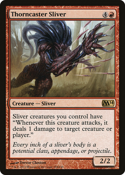 Thorncaster Sliver (M14-158) - Magic 2014
