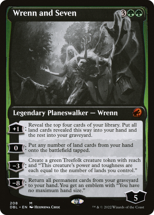 Wrenn and Seven (DBL-208) - Innistrad: Double Feature Foil
