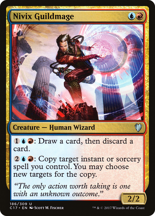 Nivix Guildmage (C17-186) - Commander 2017