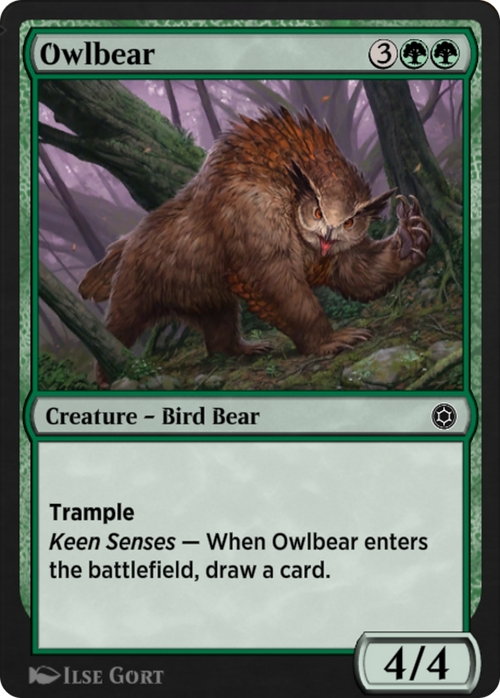 Owlbear (HBG-218) - Alchemy Horizons: Baldur's Gate