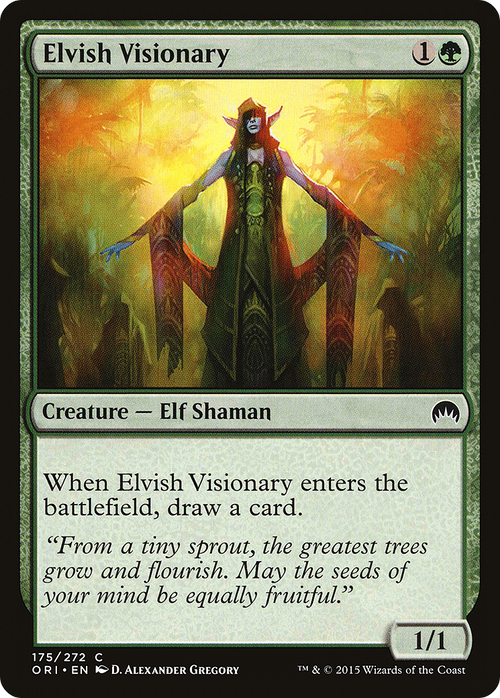 Elvish Visionary (ORI-175) - Magic Origins