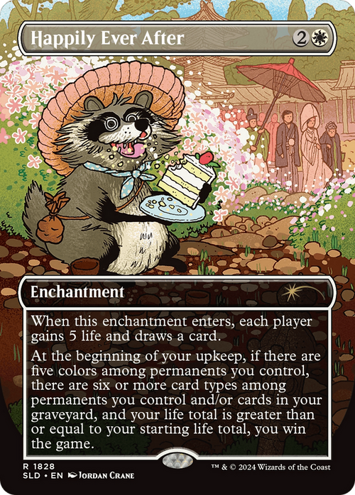 Happily Ever After (Rainbow Foil) (SLD-1828) - Secret Lair Drop (Borderless) Foil