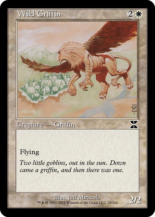 Wild Griffin (ME4-035) - Masters Edition IV Foil