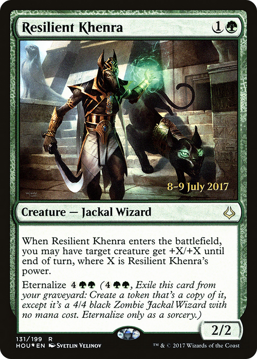 Resilient Khenra (PRE-131S) - Hour of Devastation Promos Foil