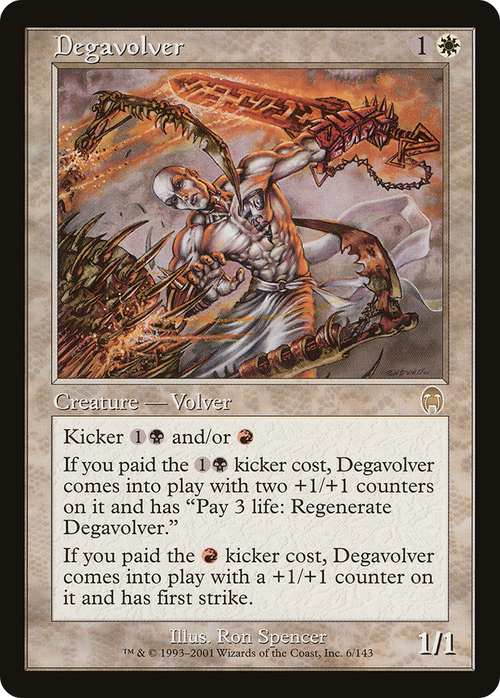 Degavolver (APC-006) - Apocalypse Foil