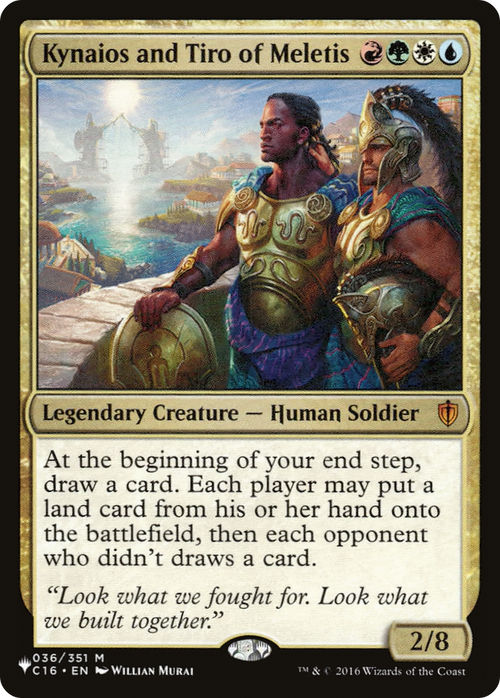 Kynaios and Tiro of Meletis (LIST-036/351) - The List Reprints