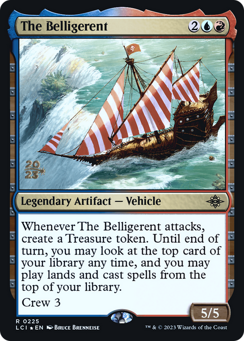 The Belligerent (PRE-225) - The Lost Caverns of Ixalan Promos Foil
