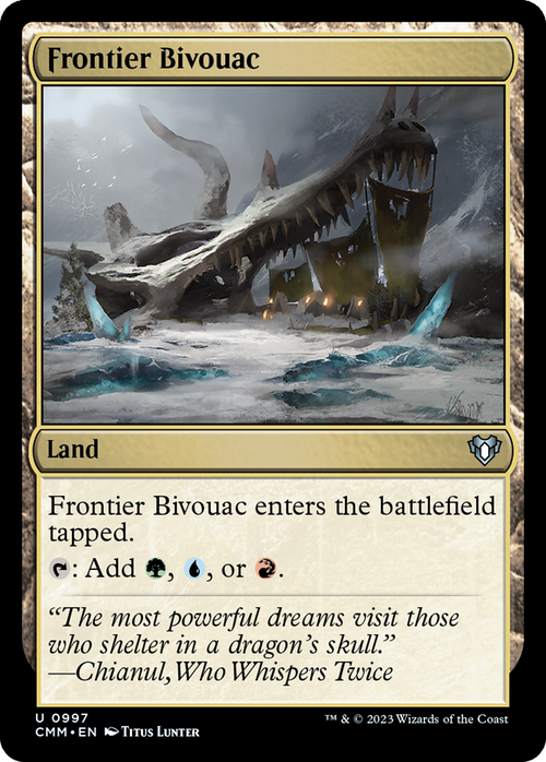 Frontier Bivouac (CMM-997) - Commander Masters