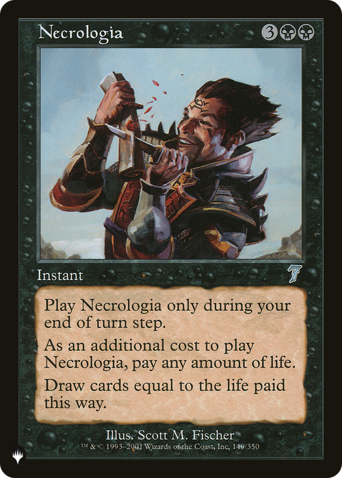 Necrologia (LIST-149/350) - The List