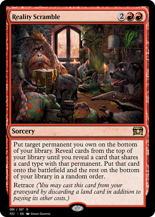 Reality Scramble (PZ2-70723) - Treasure Chest Foil