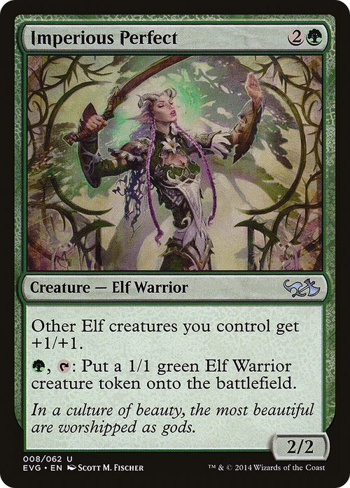 Imperious Perfect (DD3-008) - Duel Decks Anthology: Elves vs. Goblins