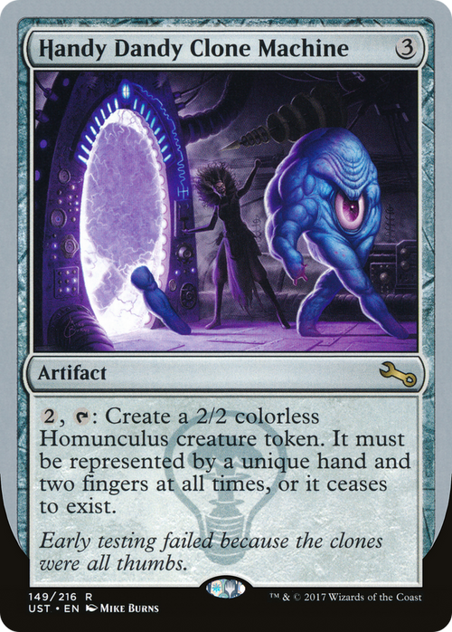 Handy Dandy Clone Machine (UST-149) - Unstable