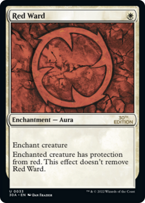 Red Ward (30A-033) - 30th Anniversary Edition