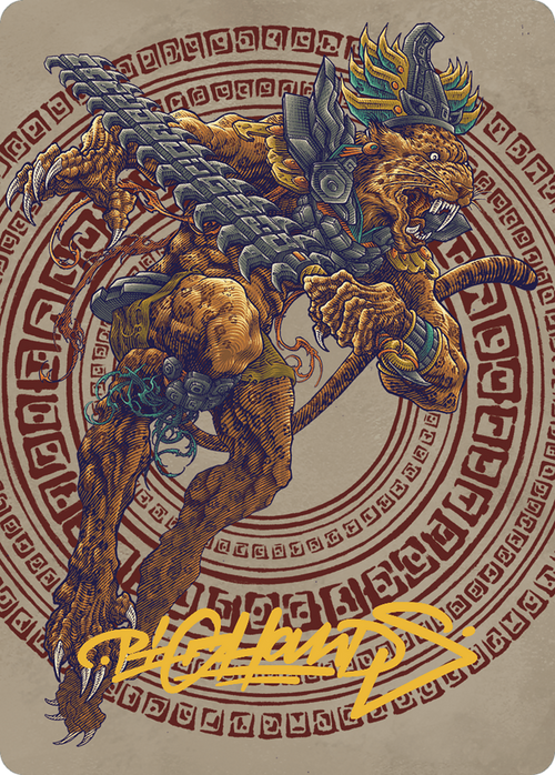 Sovereign Okinec Ahau // Sovereign Okinec Ahau (ALCI-053) - The Lost Caverns of Ixalan Art Series (Borderless) Foil