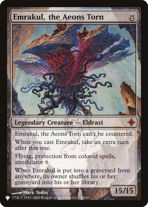 Emrakul, the Aeons Torn (LIST-ROE-4) - The List