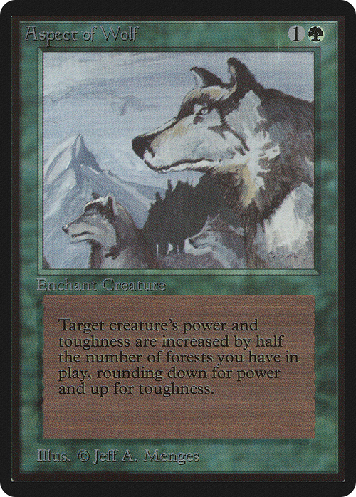 Aspect of Wolf (LEB-) - Limited Edition Beta