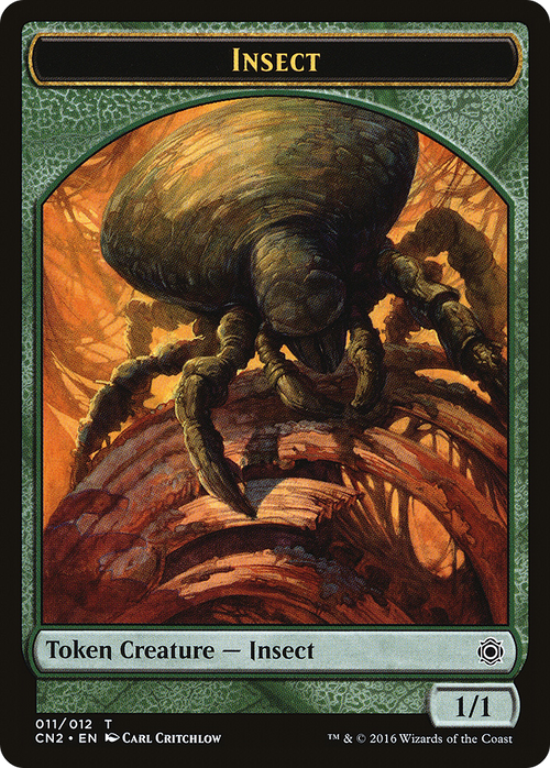 Insect Token (CN2-011) - Conspiracy: Take the Crown Tokens