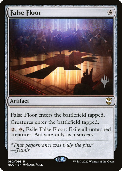 False Floor (PPSNC-082) - New Capenna Commander Promos Foil
