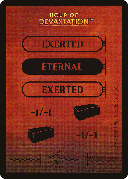 Punch Card Token (HOU-013) - Hour of Devastation Tokens