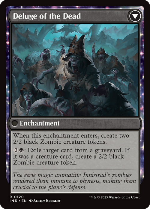 Invasion of Innistrad (INR-120) - Innistrad Remastered: (enchantment) Foil