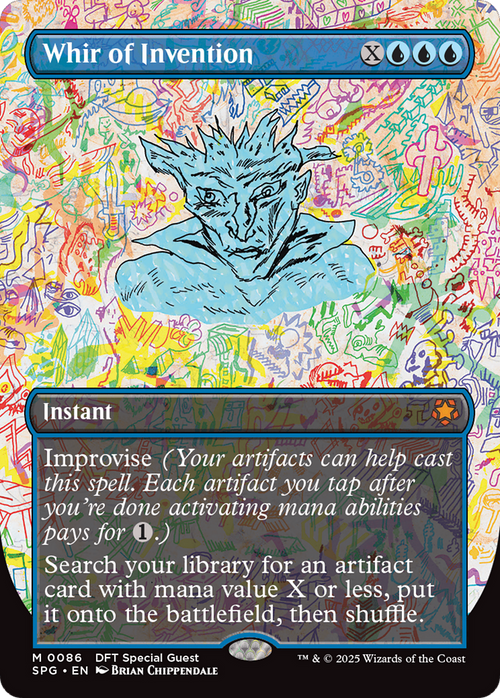 Whir of Invention (Borderless) (SPG-086) - Special Guests Foil
