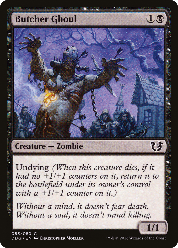 Butcher Ghoul (DDQ-053) - Duel Decks: Blessed vs. Cursed