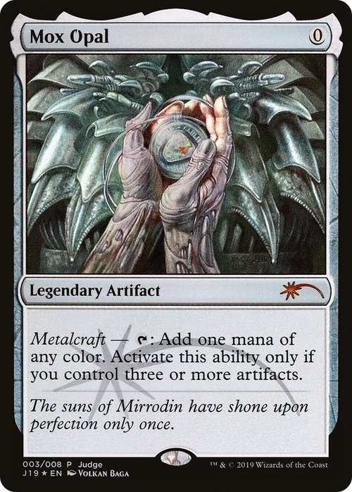 Mox Opal (JDG-003) - Judge Gift Cards 2019 Foil