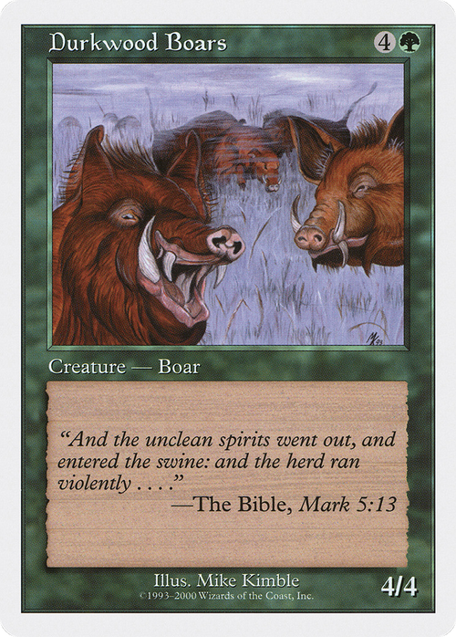 Durkwood Boars (S00-) - Starter 2000