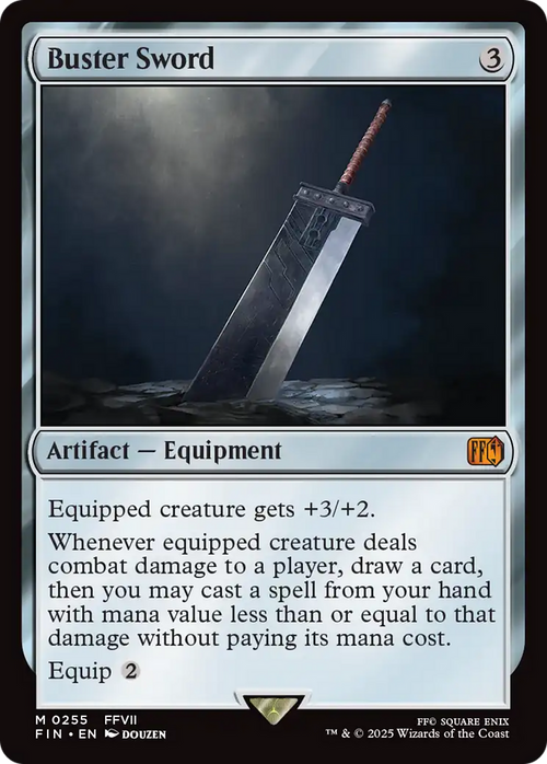 Buster Sword (FIN-255) - FINAL FANTASY