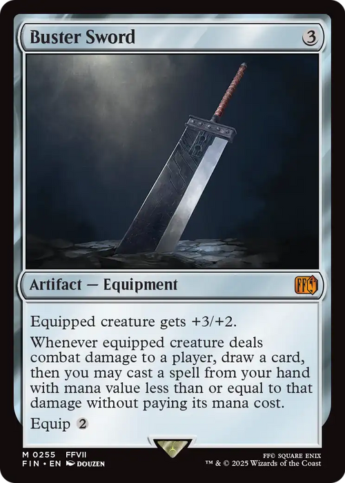 Buster Sword (FIN-255) - FINAL FANTASY