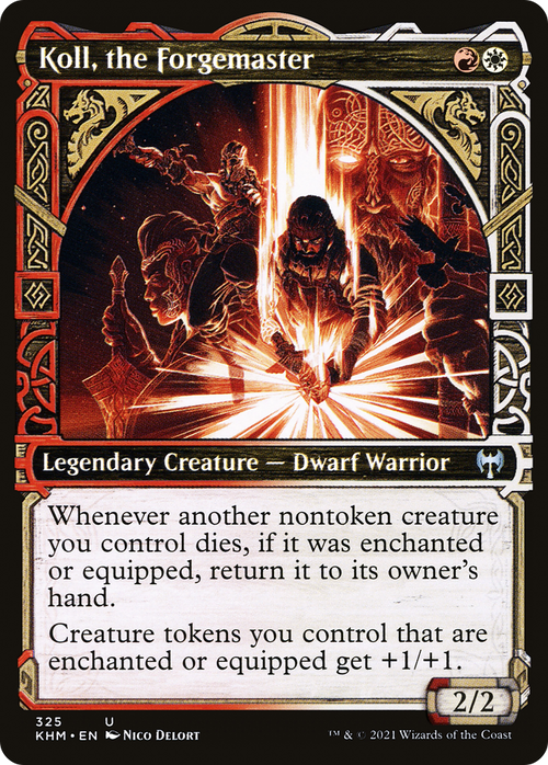 Koll, the Forgemaster (Showcase) (KHM-325) - Kaldheim: (Showcase)