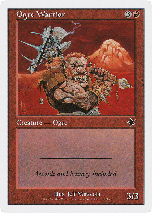 Ogre Warrior (S99-113) - Starter 1999