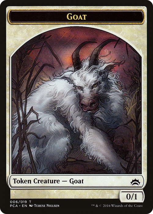 Goat // Insect Double-sided Token (PCA-006) - Planechase Anthology Tokens