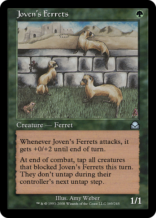 Joven's Ferrets (ME2-169) - Masters Edition II Foil
