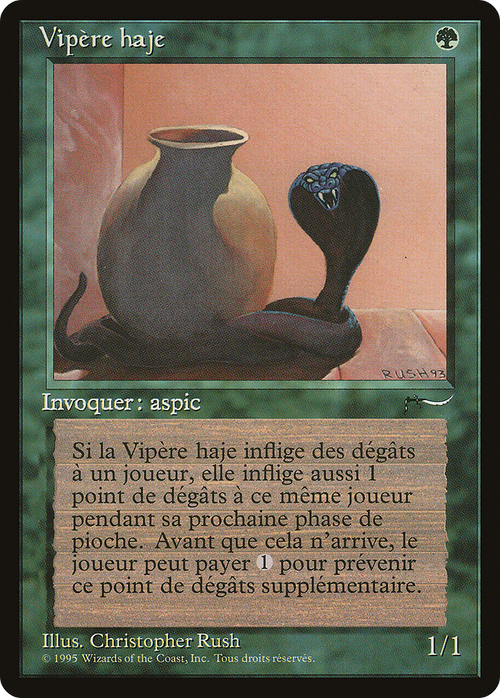 Nafs Asp (French) - "Vipere haje" (REN-) - Renaissance
