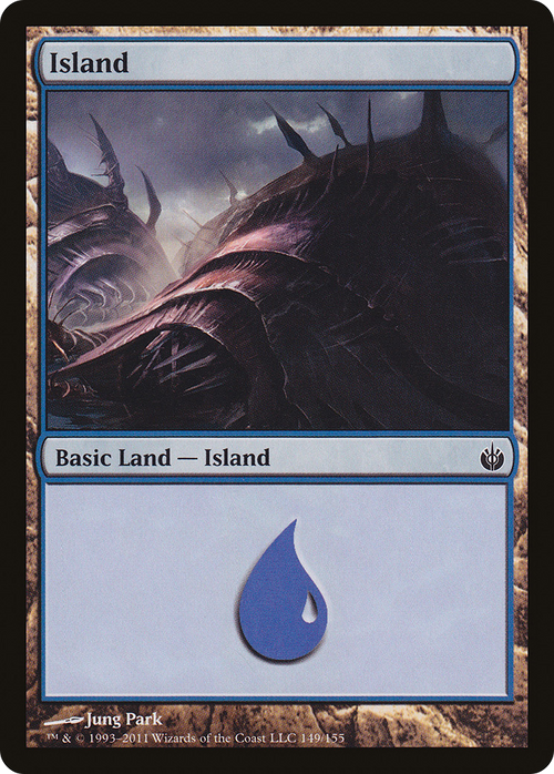 Island (149) (MBS-149) - Mirrodin Besieged