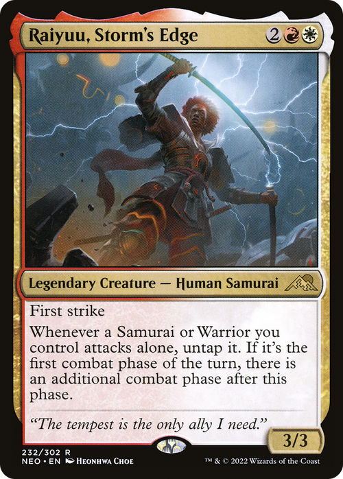 Raiyuu, Storm's Edge (NEO-232) - Kamigawa: Neon Dynasty