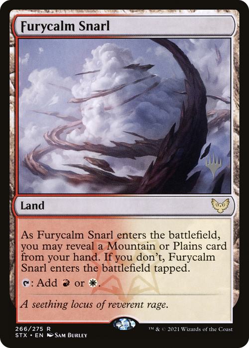 Furycalm Snarl (PPSTX-266P) - Strixhaven: School of Mages Promos Foil
