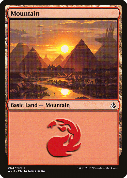 Mountain (264) (AKH-264) - Amonkhet Foil