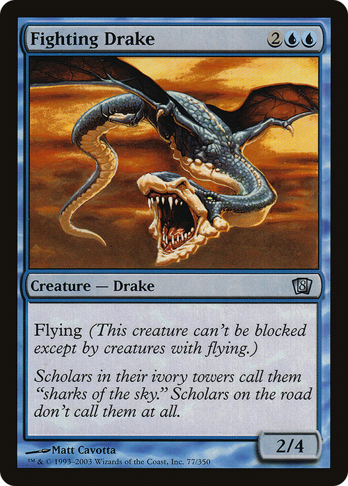 Fighting Drake (8ED-077) - 8th Edition