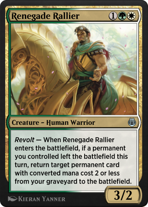 Renegade Rallier (KLR-203) - Kaladesh Remastered