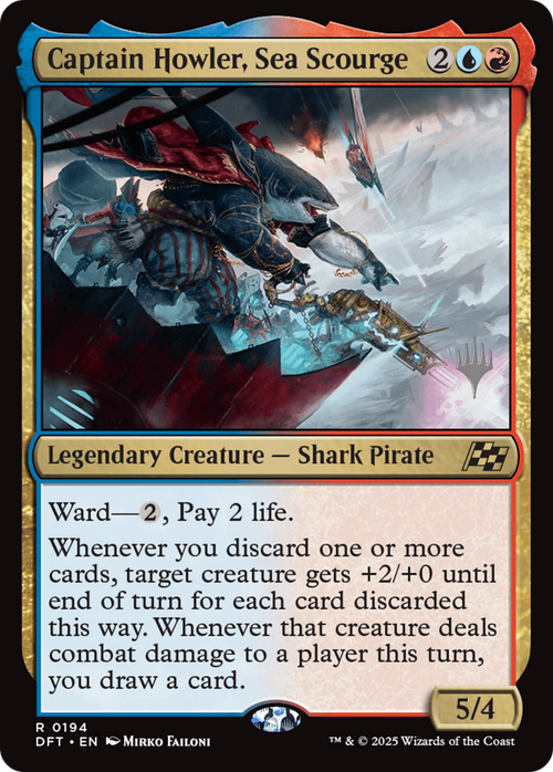 Captain Howler, Sea Scourge (PPDFT-194P) - Promo Pack: Aetherdrift