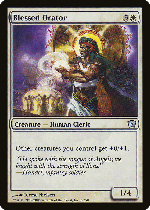 Blessed Orator (9ED-006) - 9th Edition